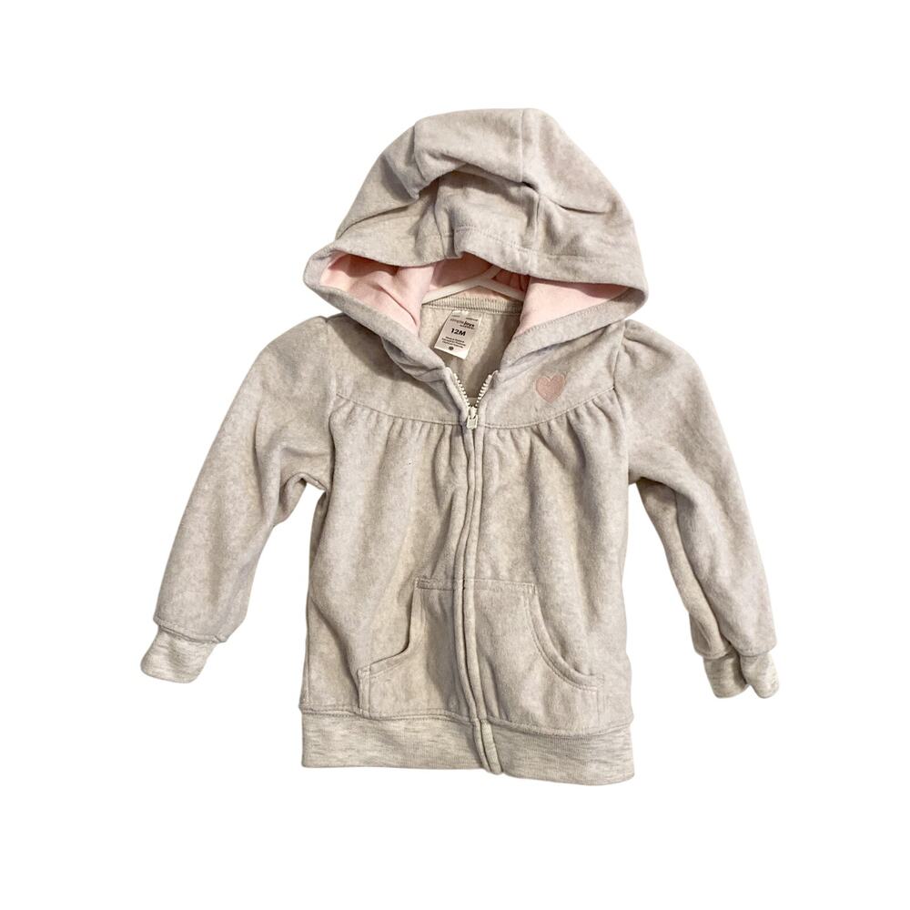 2 Piece Hoodie And Pants Carters  Size 12m - Picture 3 of 8
